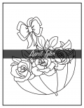Flower Coloring Book For Seniors: Large Print Stress And Pain-Free Floral Designs