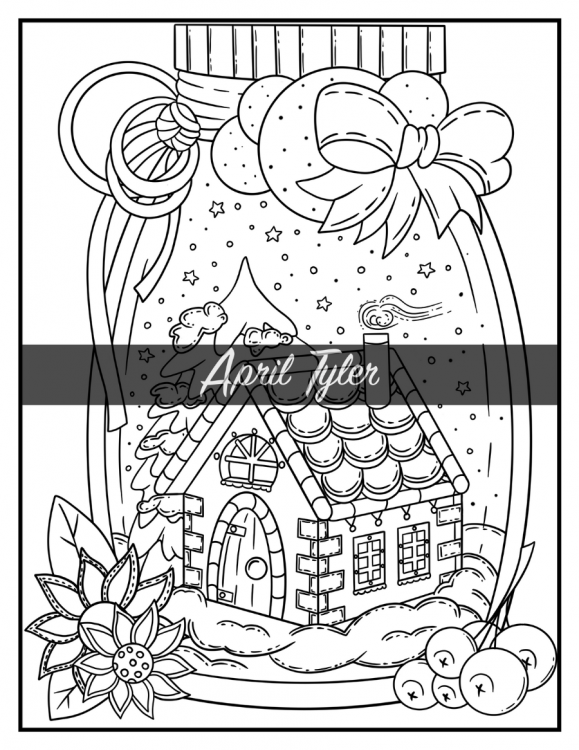 Adult Coloring Book For Stress Relief And Relaxation