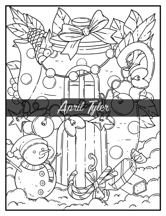 Adult Coloring Book For Stress Relief And Relaxation